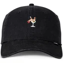 gorra-curva-negra-ajustable-coloured-girl-de-djinns