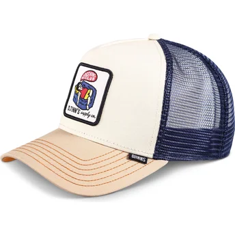 Petten gebogen meerkleurig snapback Do Nothing Club HFT DNC 1.2 van Djinns