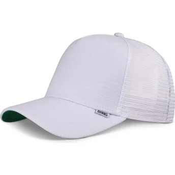 Petten gebogen wit snapback HFT Lazy Piquet van Djinns