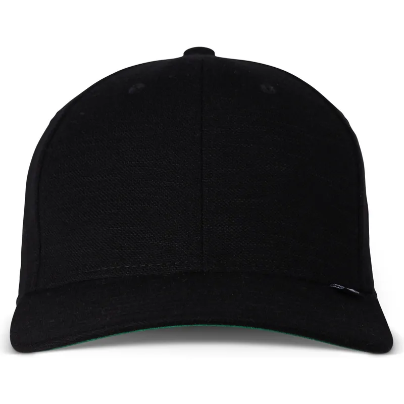 schwarze-verstellbare-curved-cap-truefit-lazy-piquet-von-djinns