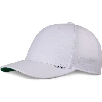 Cappellino curvo bianco regolabile TrueFit Lazy Piquet di Djinns