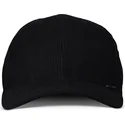 casquette-courbee-noire-ajustable-truefit-corduroy-djinns