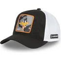 capslab-looney-tunes-daf2-ct-svart-och-vit-truckerkeps-daffy-duck