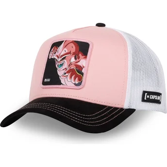 Gorra trucker rosa, hvid og sort Kid Buu DBZ8 BUU Dragon Ball fra Capslab