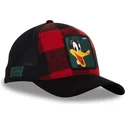 petten-gebogen-rood-snapback-loo10-lum-daffy-duck-looney-tunes-van-capslab
