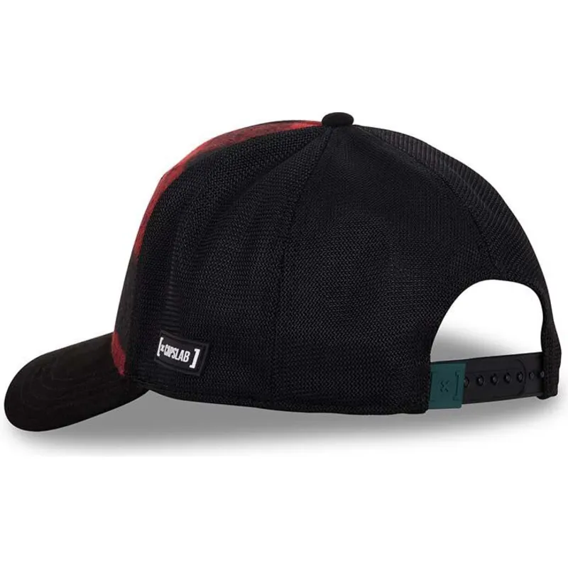 petten-gebogen-rood-snapback-loo10-lum-daffy-duck-looney-tunes-van-capslab