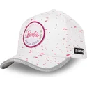 cappello-curvo-bianco-e-grigio-regolabile-bar2-barbie-di-capslab