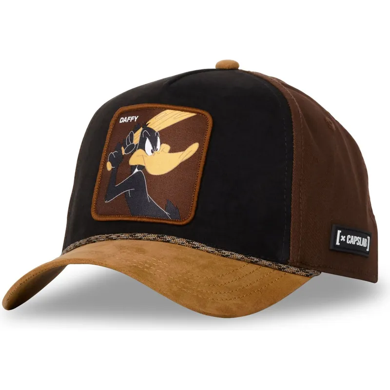 petten-gebogen-bruin-snapback-10-daf-daffy-duck-looney-tunes-van-capslab