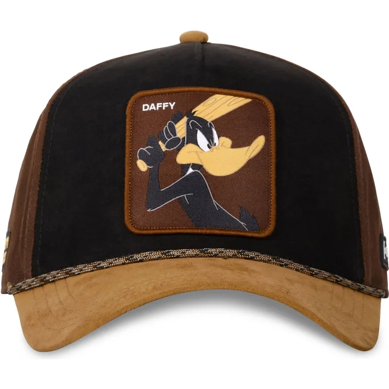 petten-gebogen-bruin-snapback-10-daf-daffy-duck-looney-tunes-van-capslab