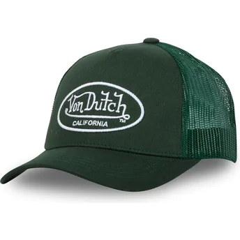 Gorra trucker verde ajustable LOF B08 de Von Dutch