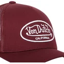 von-dutch-lof-b11-red-adjustable-trucker-hat