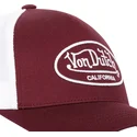 casquette-trucker-rouge-et-blanche-ajustable-lof-b15-von-dutch