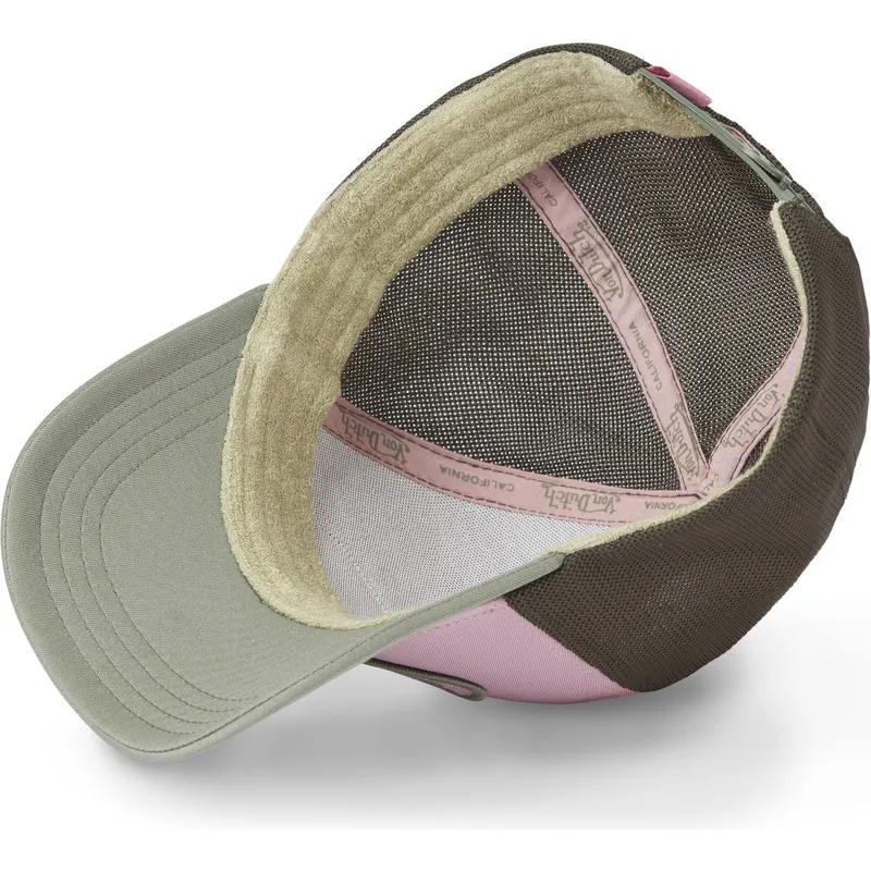 petten-gebogen-meerkleurig-snapback-rosa-kapi-van-von-dutch