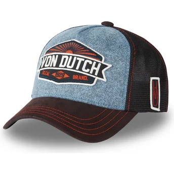 Gorra trucker azul y negra LEA02 de Von Dutch