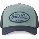 casquette-trucker-verte-et-bleue-nami-von-dutch