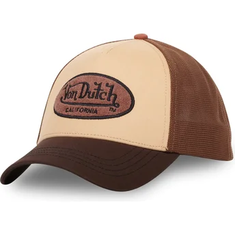 Gorra trucker marrón TERRYLOG01 de Von Dutch