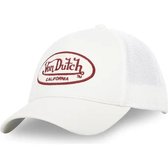 Gorra trucker blanca TERRYLOG02 de Von Dutch