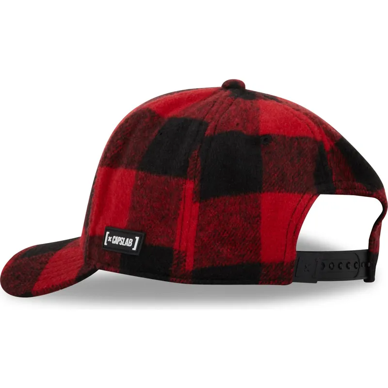 petten-gebogen-rood-snapback-tom-looney-tunes-van-capslab