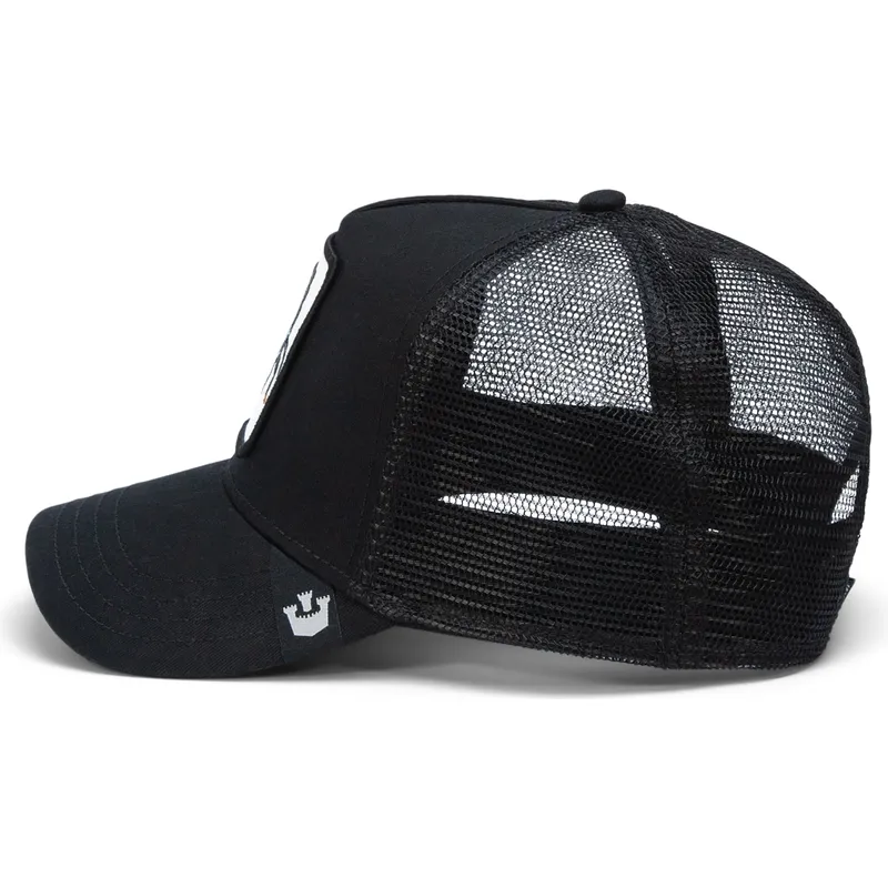 petten-gebogen-zwart-snapback-the-farm-van-goorin-bros