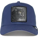 cappello-trucker-blu-navy-pantera-the-black-panther-the-farm-di-goorin-bros