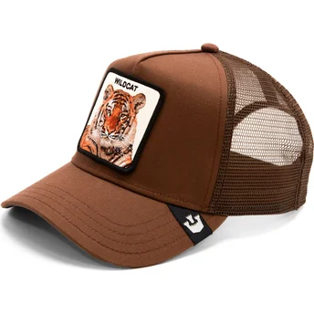 Casquette trucker marron tigre The Wildcat Tiger The Farm Goorin Bros.