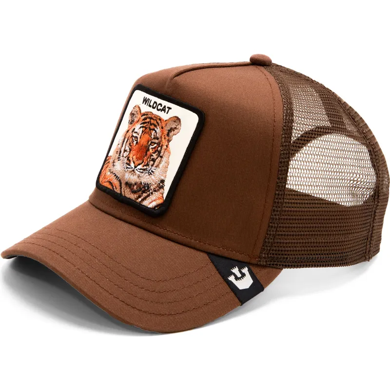petten-gebogen-bruin-snapback-the-wildcat-tiger-the-farm-van-goorin-bros