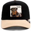 petten-gebogen-zwart-snapback-the-guard-dog-the-farm-van-goorin-bros