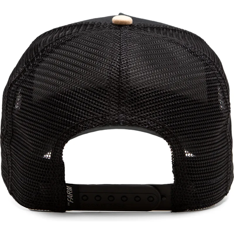 petten-gebogen-zwart-snapback-the-guard-dog-the-farm-van-goorin-bros