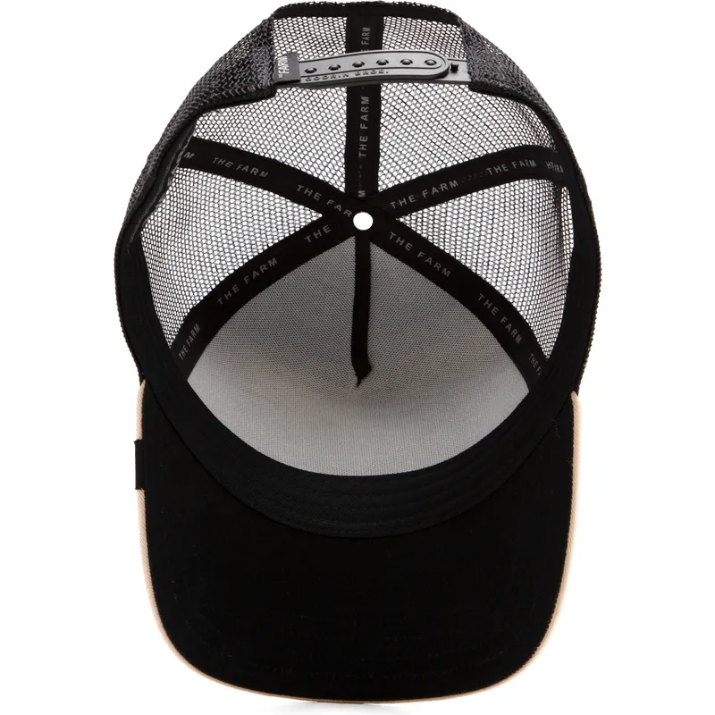 petten-gebogen-zwart-snapback-the-guard-dog-the-farm-van-goorin-bros