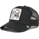 petten-gebogen-zwart-snapback-the-farm-van-goorin-bros