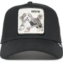 cappellino-trucker-nero-cane-the-bestie-dog-the-farm-di-goorin-bros