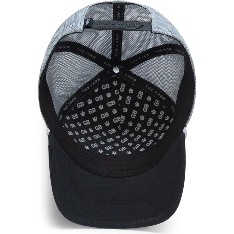 czapka-trucker-czarna-i-szara-wilk-gb2-lone-wolf-the-rocker-the-farm-od-goorin-bros