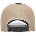 casquette-trucker-noire-et-beige-panthere-gb2-black-panther-the-rocker-the-farm-goorin-bros