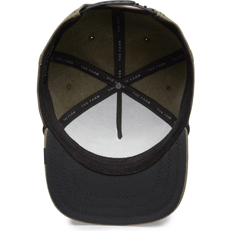 petten-gebogen-groen-snapback-foxy-duck-canvas-the-farm-van-goorin-bros petten-gebogen-groen-snapback-foxy-duck-canvas-the-farm-van-goorin-bros