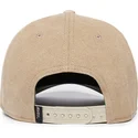 gorra-curva-beige-snapback-pato-luckyduck-canvas-the-farm-de-goorin-bros