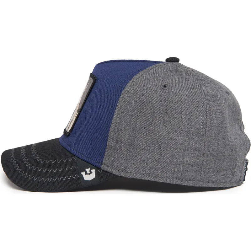 petten-gebogen-marineblauw-snapback-goat-field-100-all-season-wool-the-farm-van-goorin-bros
