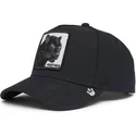 casquette-courbee-noire-snapback-panthere-black-pantherfield100-all-season-wool-the-farm-goorin-bros