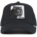 casquette-courbee-noire-snapback-panthere-black-pantherfield100-all-season-wool-the-farm-goorin-bros