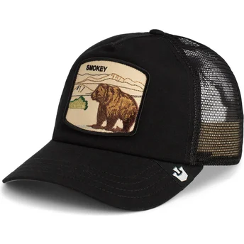 Gorra trucker negra oso Smokey Camp Crasher Park Range...