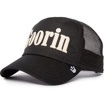 Cap gebogen black snapback The Farm van Goorin Bros.