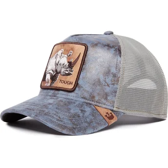 Gorra trucker azul marino rinoceronte Tough Rhino The Farm de Goorin Bros.