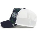 gorra-trucker-azul-marino-y-blanca-vaca-cash-mooncow-uk-plaid-the-farm-de-goorin-bros