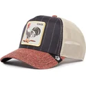 petten-gebogen-meerkleurig-snapback-cock-moon-rooster-uk-plaid-the-farm-van-goorin-bros