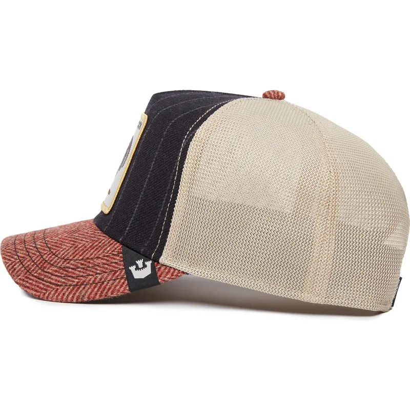 petten-gebogen-multicolor-snapback-the-farm-van-goorin-bros petten-gebogen-multicolor-snapback-the-farm-van-goorin-bros