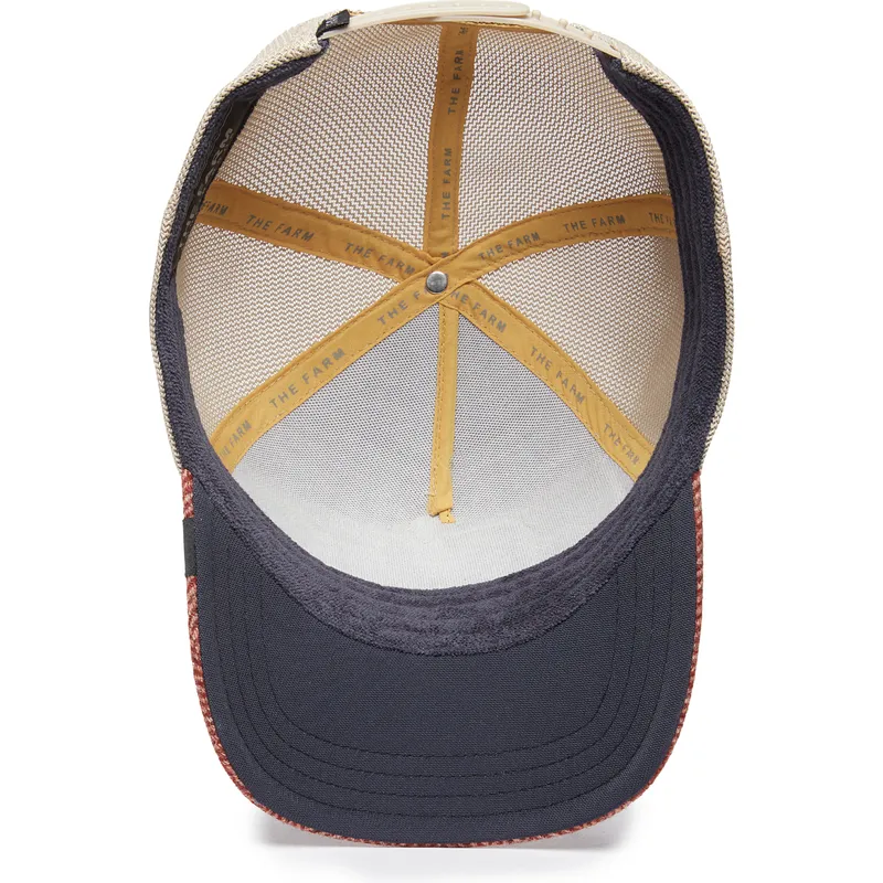 petten-gebogen-meerkleurig-snapback-gallo-cock-moon-rooster-uk-plaid-the-farm-the-farm-van-goorin-bros