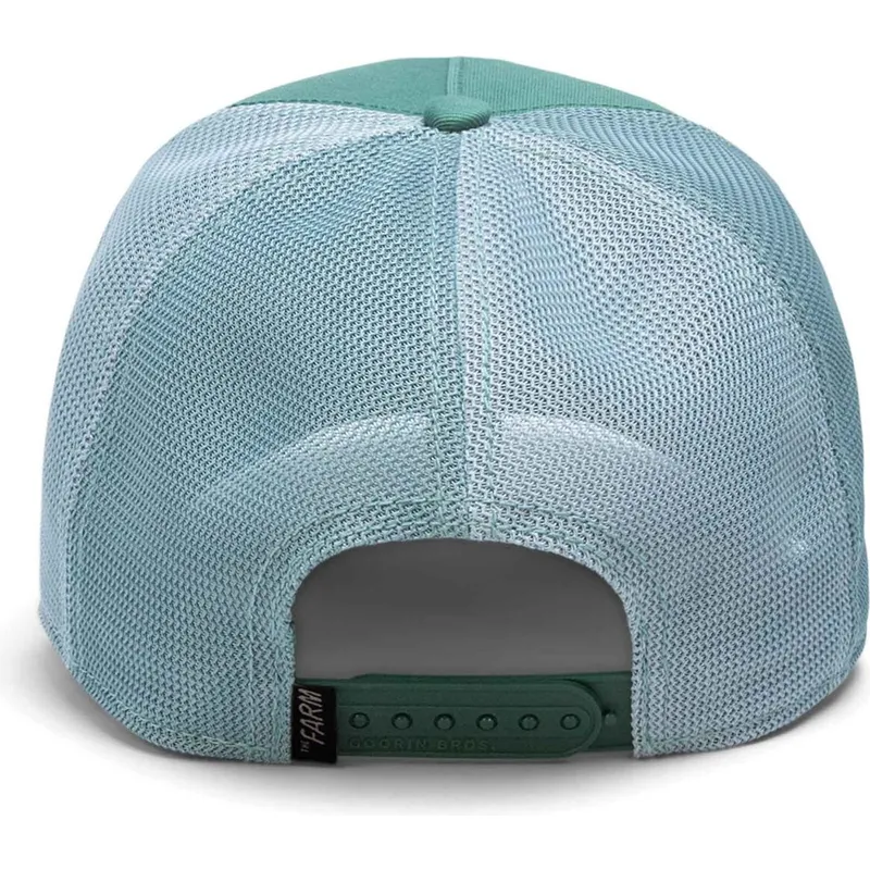 petten-gebogen-groen-snapback-faded-tri-tone-the-farm-van-goorin-bros