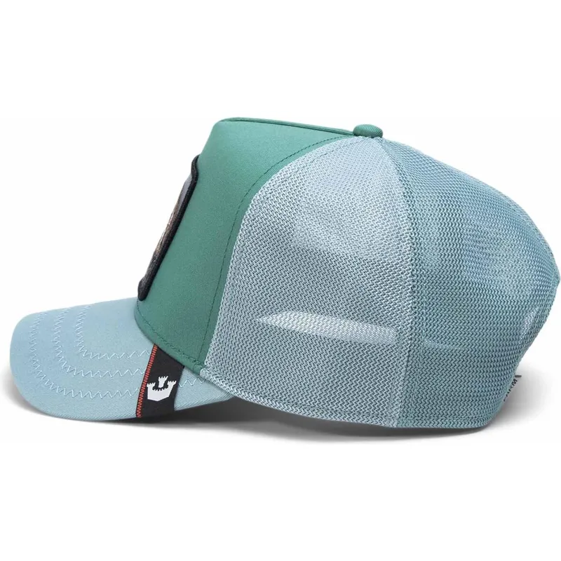 petten-gebogen-groen-snapback-faded-tri-tone-the-farm-van-goorin-bros