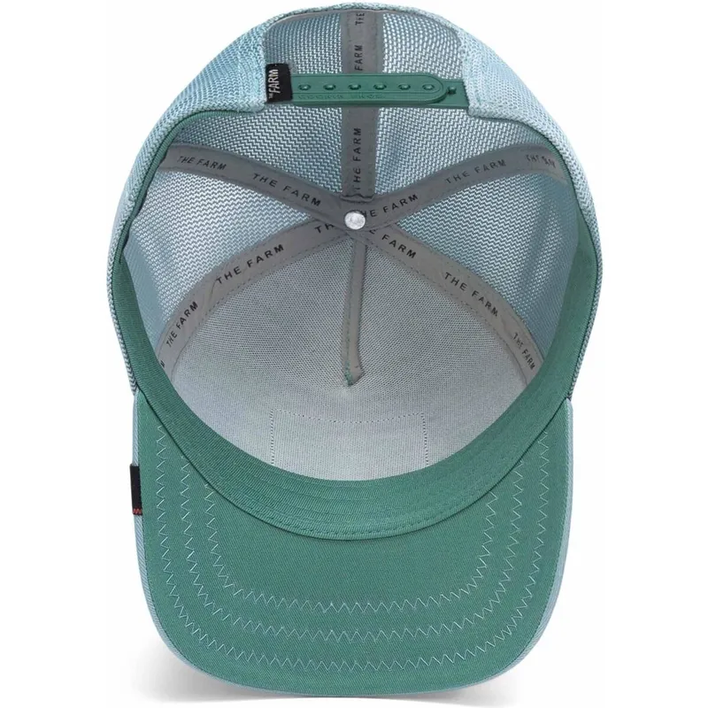 petten-gebogen-groen-snapback-faded-tri-tone-the-farm-van-goorin-bros