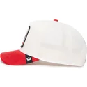 petten-gebogen-rood-snapback-beware-the-suede-doberman-the-farm-van-goorin-bros