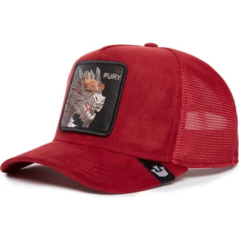 Gorra trucker roja dragón Fury The Suede Dragon The Farm...